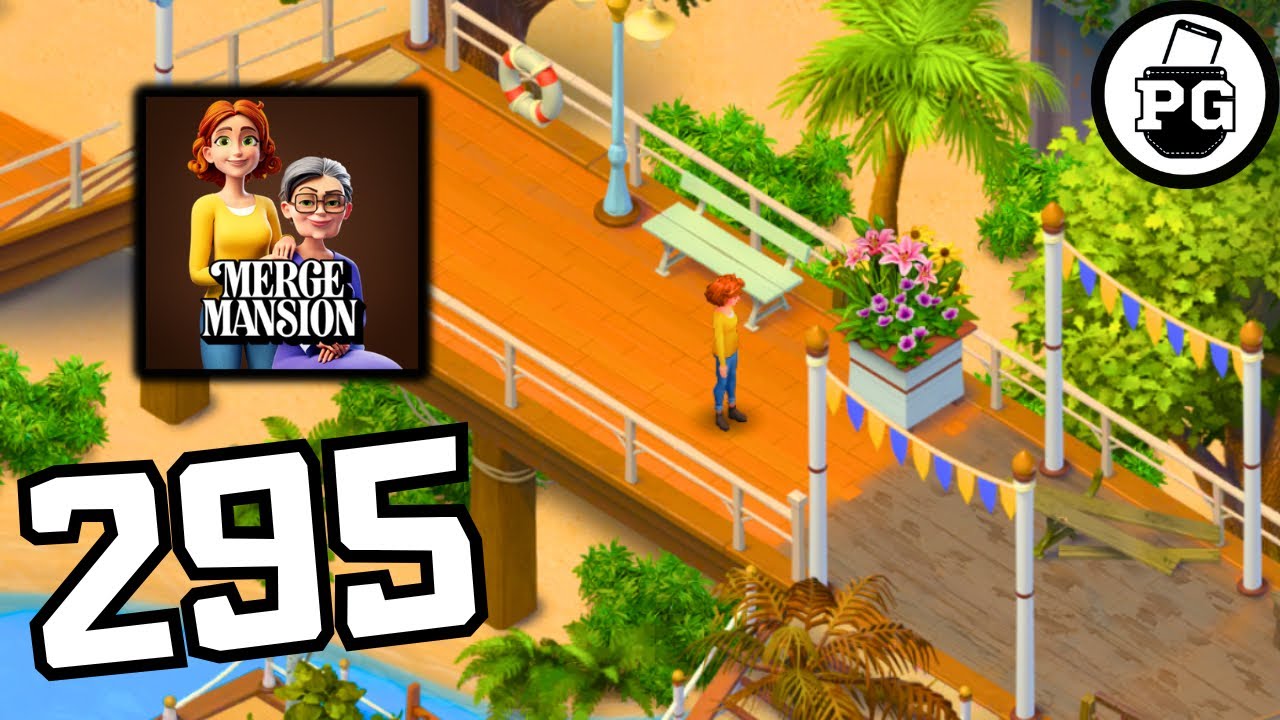 We’re Getting Close to the End of Pier 🏡 Merge Mansion - Gameplay Walkthrough |Part 295|