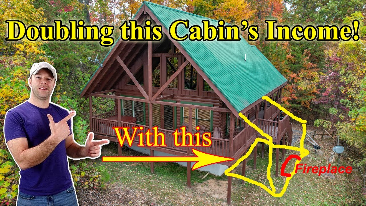 My plan to DOUBLE THE INCOME of this Gatlinburg Airbnb cabin!