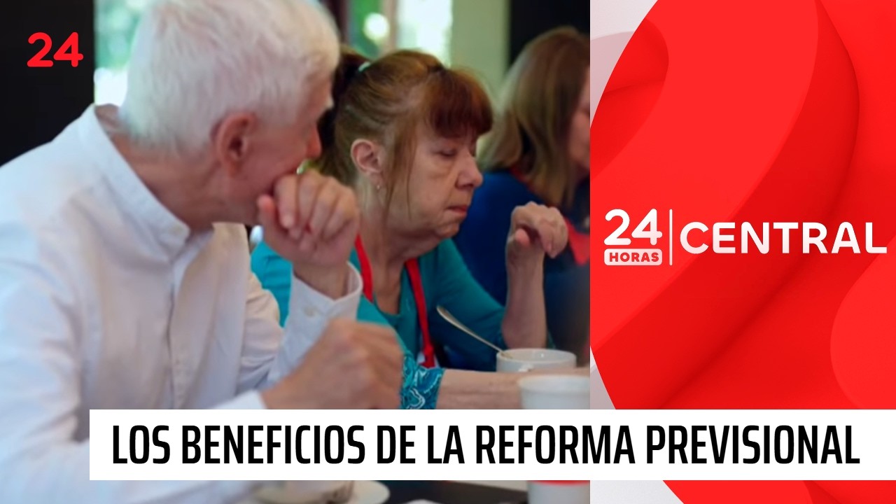 Así se aplican los beneficios de la reforma previsional | 24 Horas TVN Chile