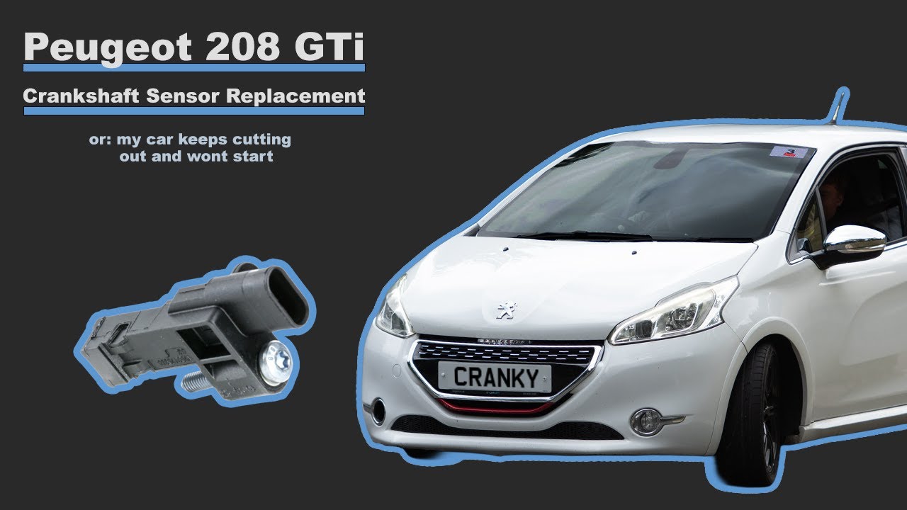 Replacing the Crankshaft Sensor on a Peugeot 208 GTI 1.6THP Prince Engine