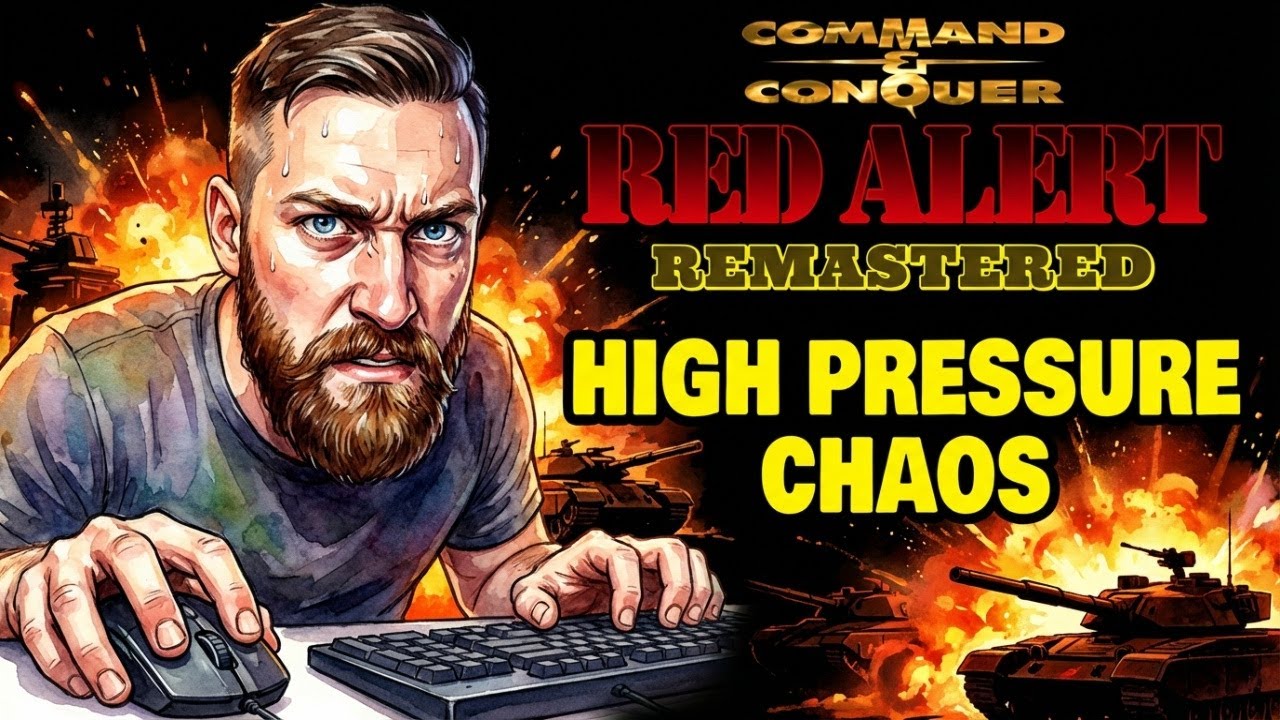 Red Alert Remastered – High Pressure in Super Ore Garden (2v2v2v2)