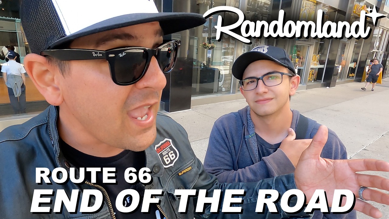 Finding the End of Route 66! Chicago's Hidden Finale | Randomland Adventure