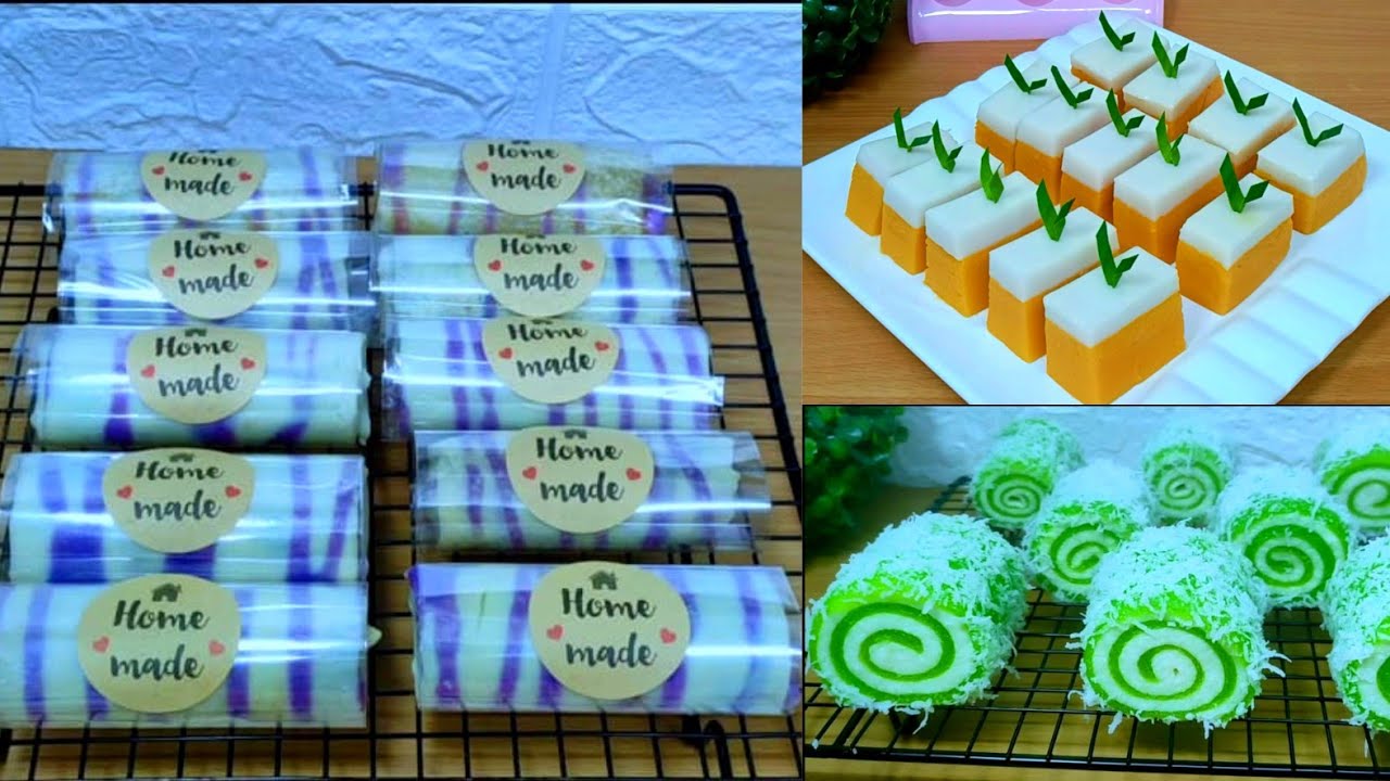 TERLARIS‼️3 RESEP KUE BASAH ENAK DAN LEGIT - COCOK UNTUK ISIAN SNACKBOX