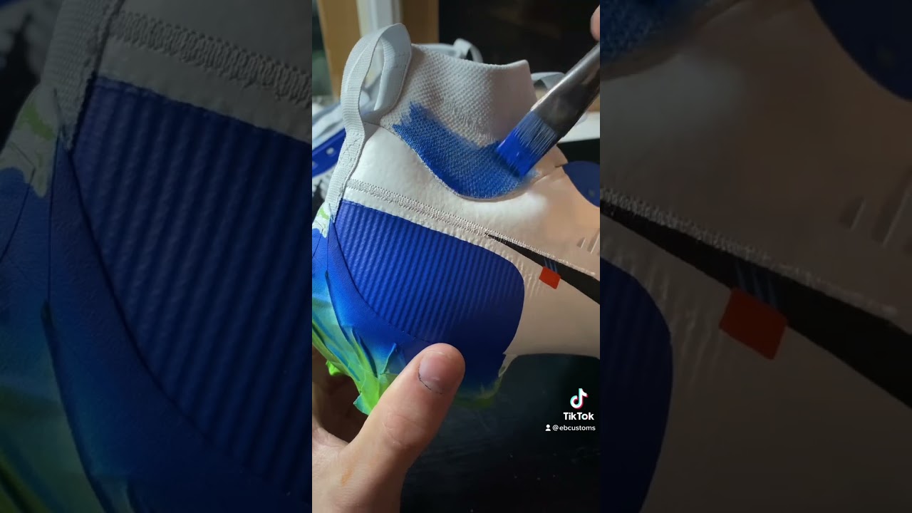 Custom off white cleats 