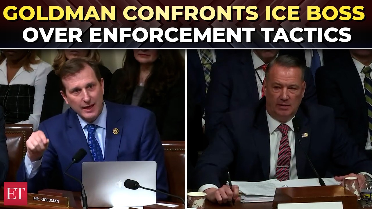 ‘Stop acting like Secret Police if…’: Dan Goldman clashes with ICE chief Todd Lyons in fiery hearing