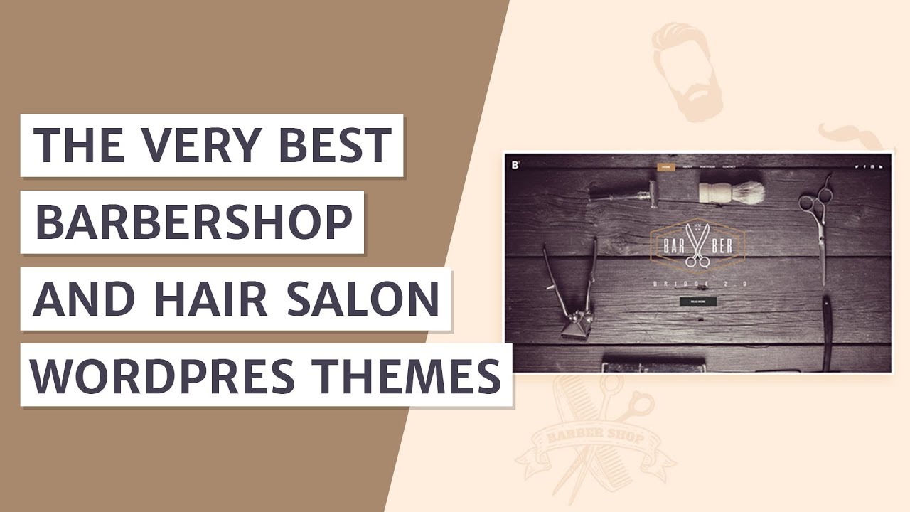 Best Barbershop and Hair Salon WordPress Themes