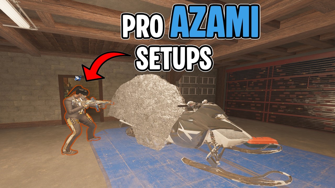 Pro League AZAMI SETUPS On EVERY MAP
