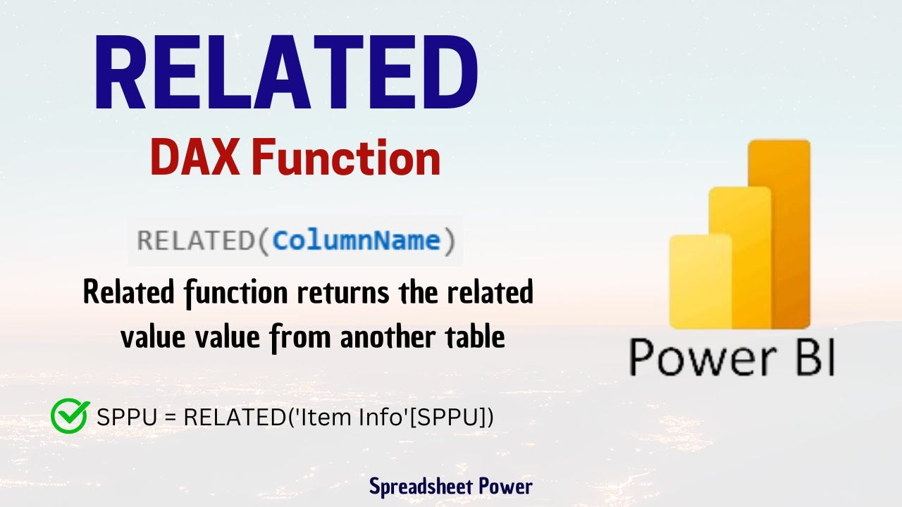 How to Use RELATED Function in Power BI