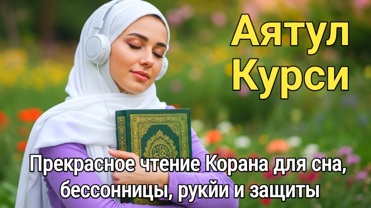 Красивое чтение Аят аль-Курси  для  духовной безопасности и защиты семьи