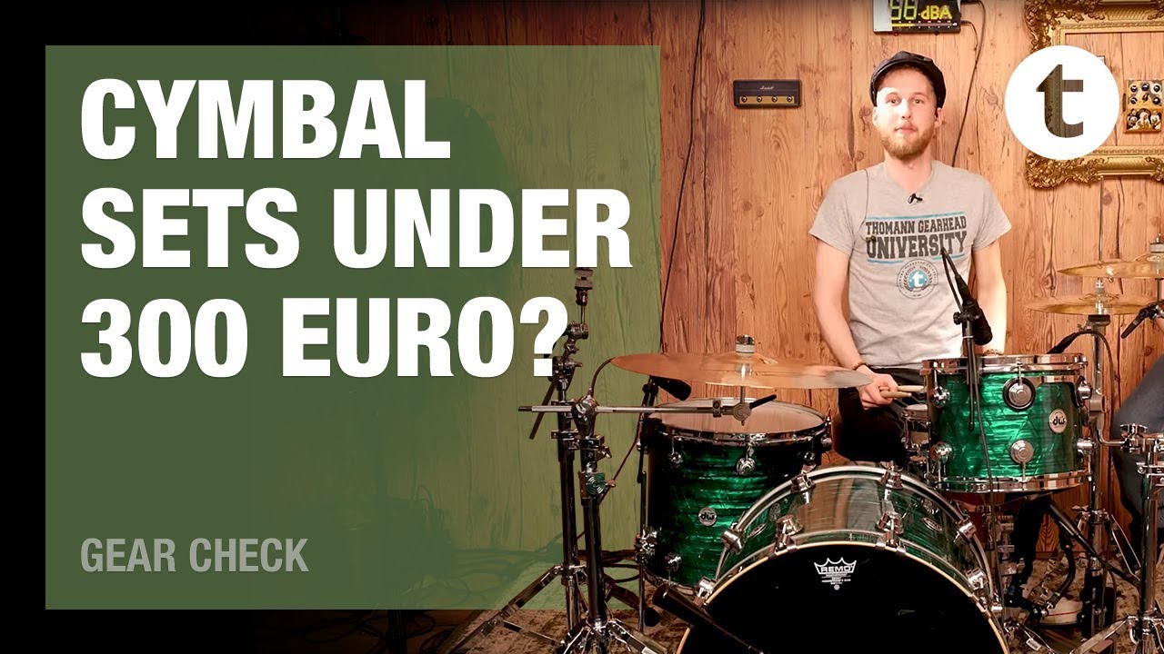 Top 6 | Best Budget Cymbal Sets Under 300 Euros | Thomann