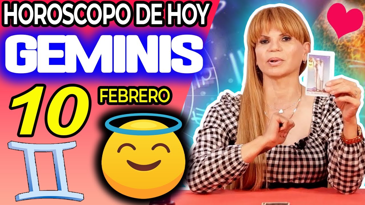 GÉMINIS ♊🤗LLEGA EL FIN🙏DIOS DICE BASTA❗😇 Horóscopo De Hoy 10 De Febrero 2026 | Mhoni Vidente