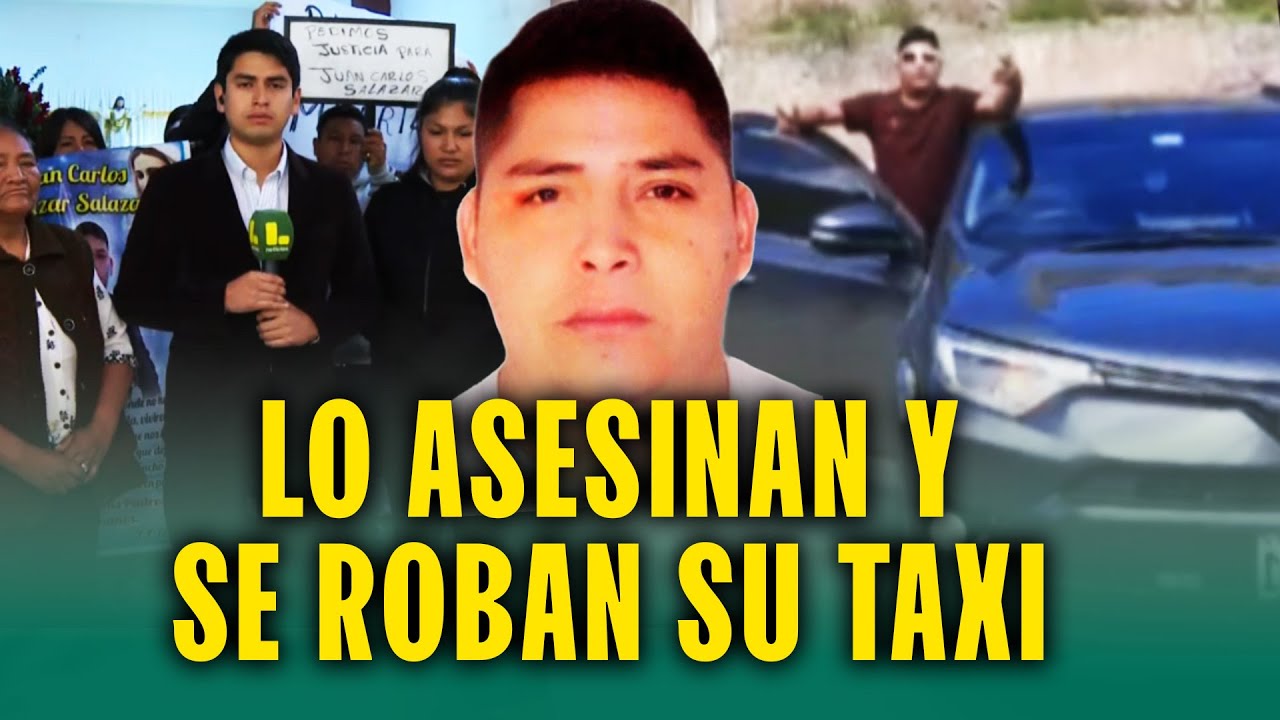 Taxista es golpeado, asaltado y asesinado en Huachipa: 