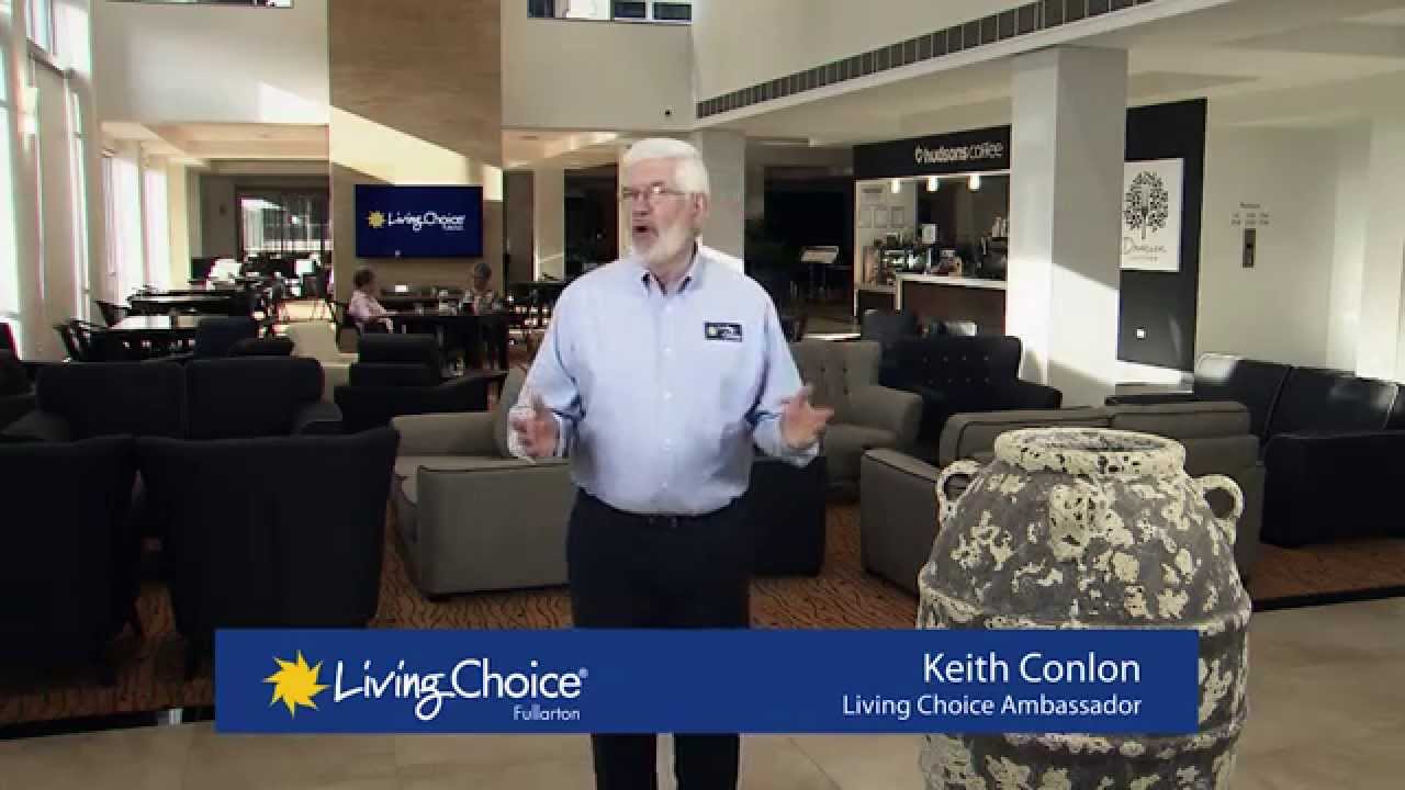 Living Choice Fullarton TV commercial featuring Keith Conlon