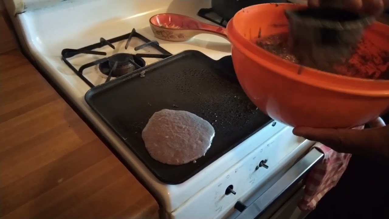 Navajo Blue Corn Pancake