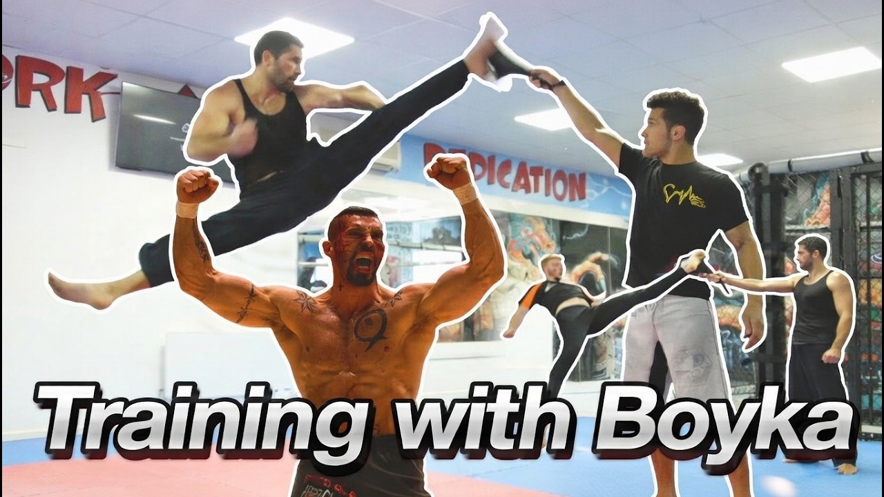 Training with Boyka (Scott Adkins) | Crazy Kicks & Flips | Part 2