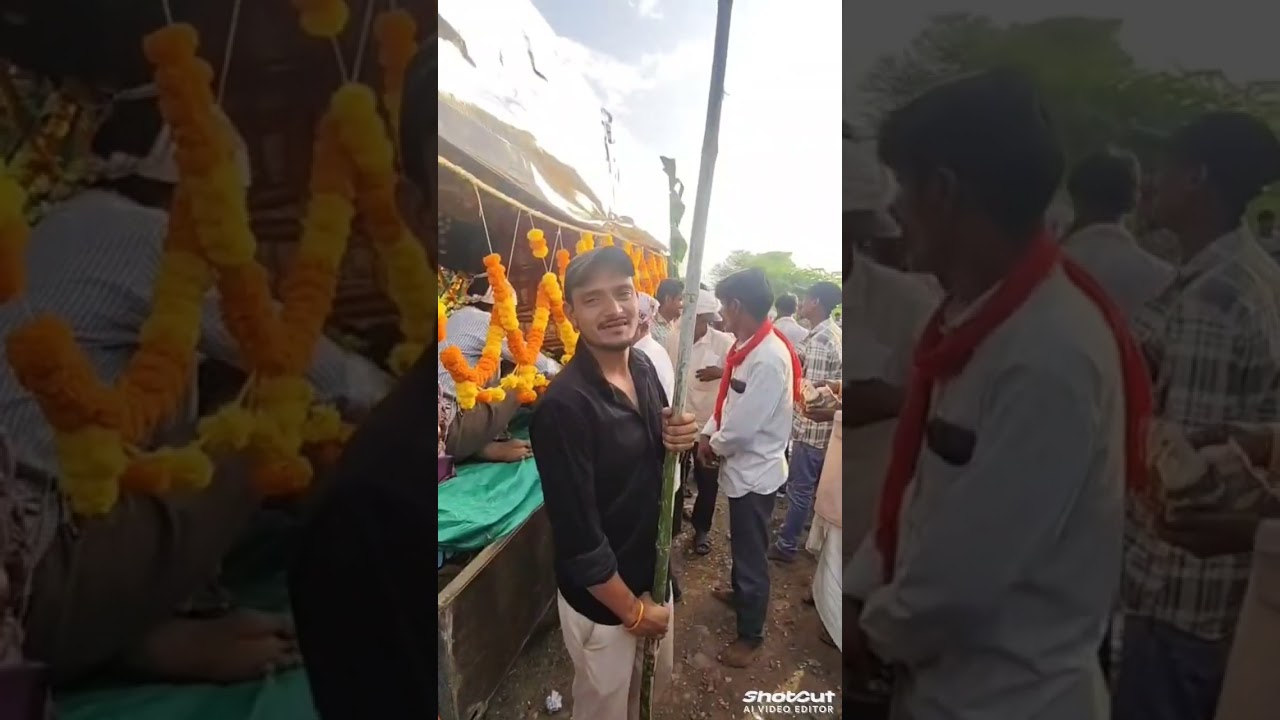 शरद पूर्णिमा के पावन अवसर पर ग्राम समोई पटेल फ से श्री कृष्ण प्रणामी मंदिर सांगोला विशाल शोभा यात्रा