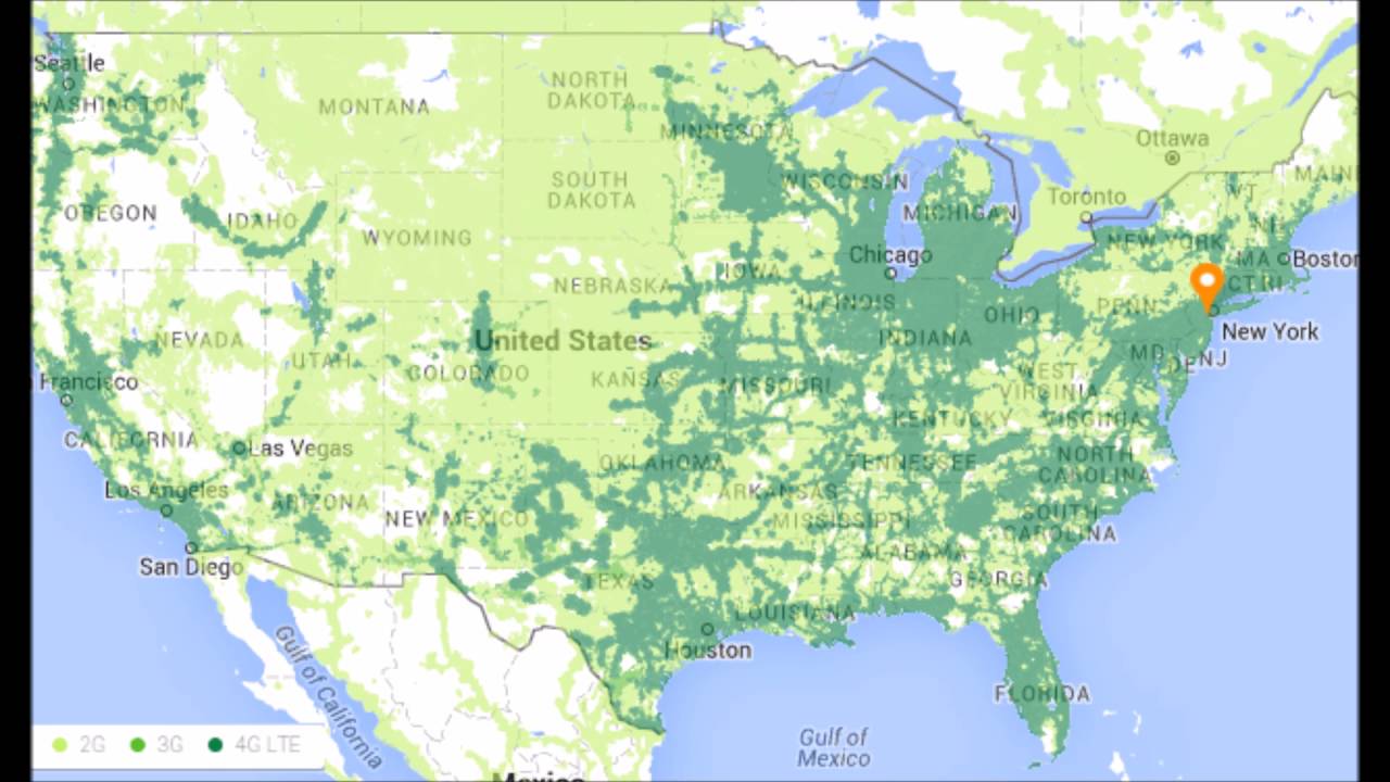 The New Project Fi Coverage Map That Includes US Cellular Network!