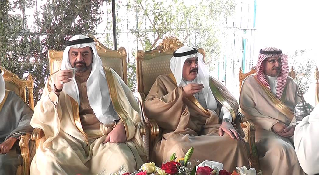حفل الغداء الذي أقامه سعد علي الراوي على شرف الشيخ عبدالله بن حميدي بن عجيل الياور