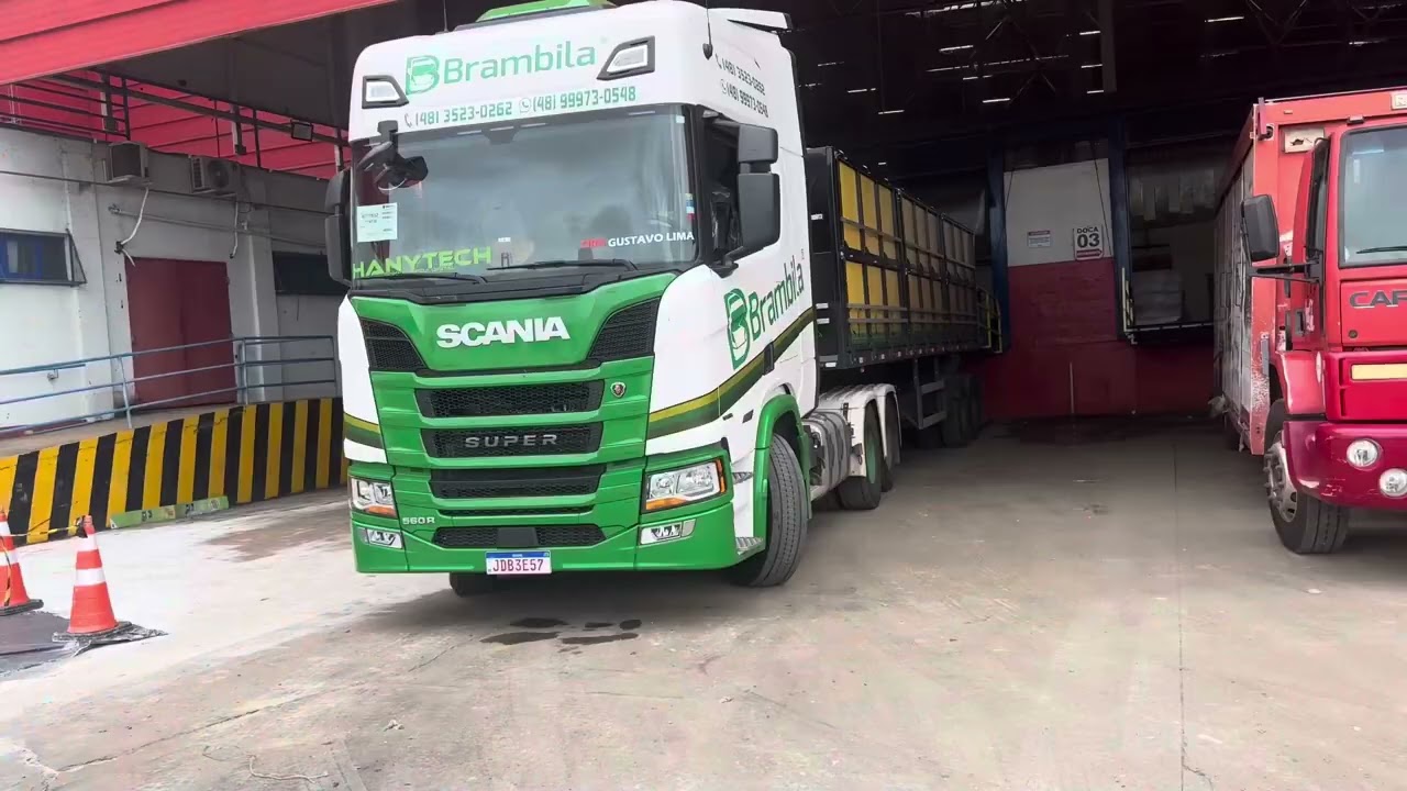 Parte 2 descarga  de arroz em Maraba 🏙️🛣️🚛