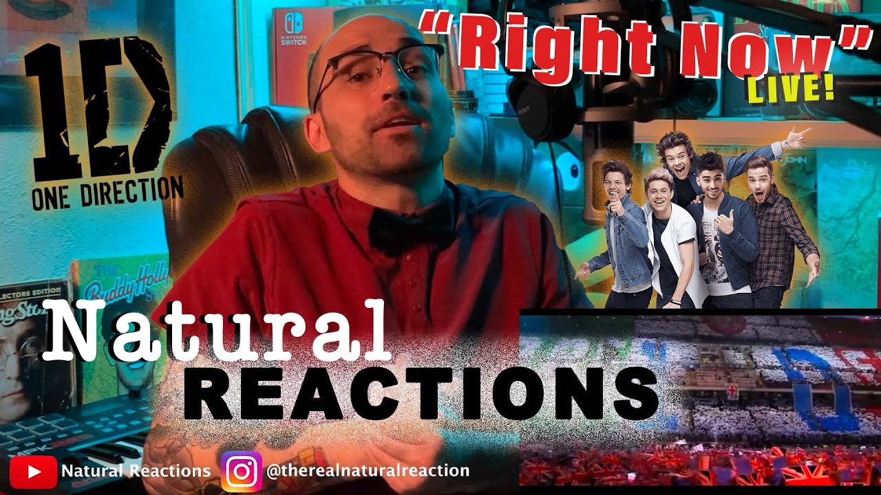 One Direction - Right Now REACTION (Where We Are 2014 at San Siro)
