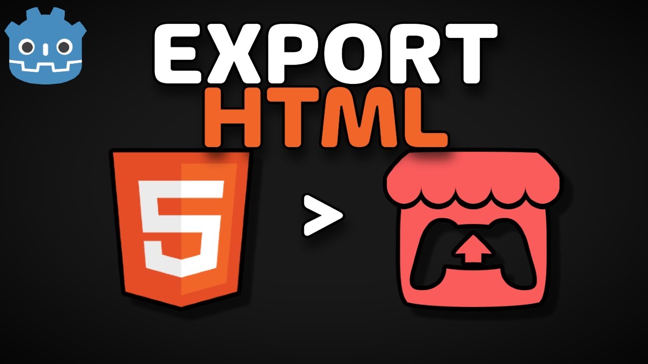 Export to HTML for Itch.io &ndash; Godot 4.4 Tutorial