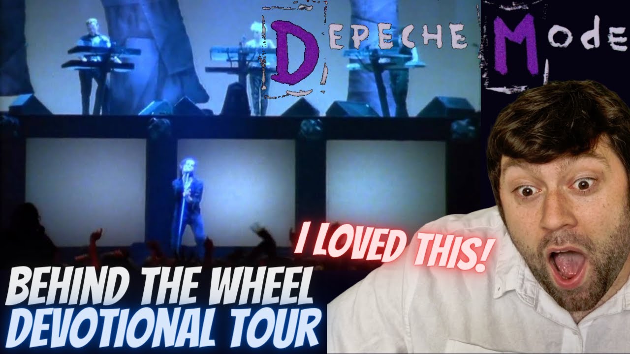 Behind The Wheel - Depeche Mode | РЕАКЦИЯ НА ТУР DEVOTIONAL!