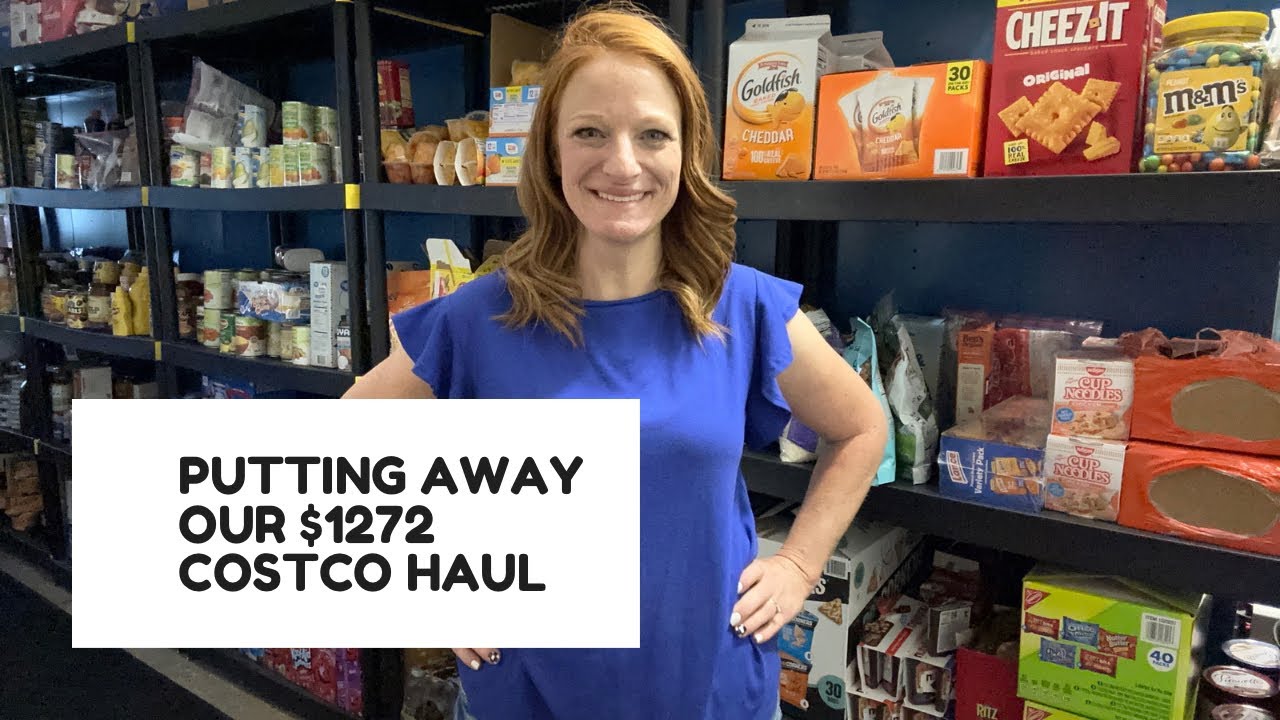 PUTTING AWAY OUR $1272 COSTCO HAUL