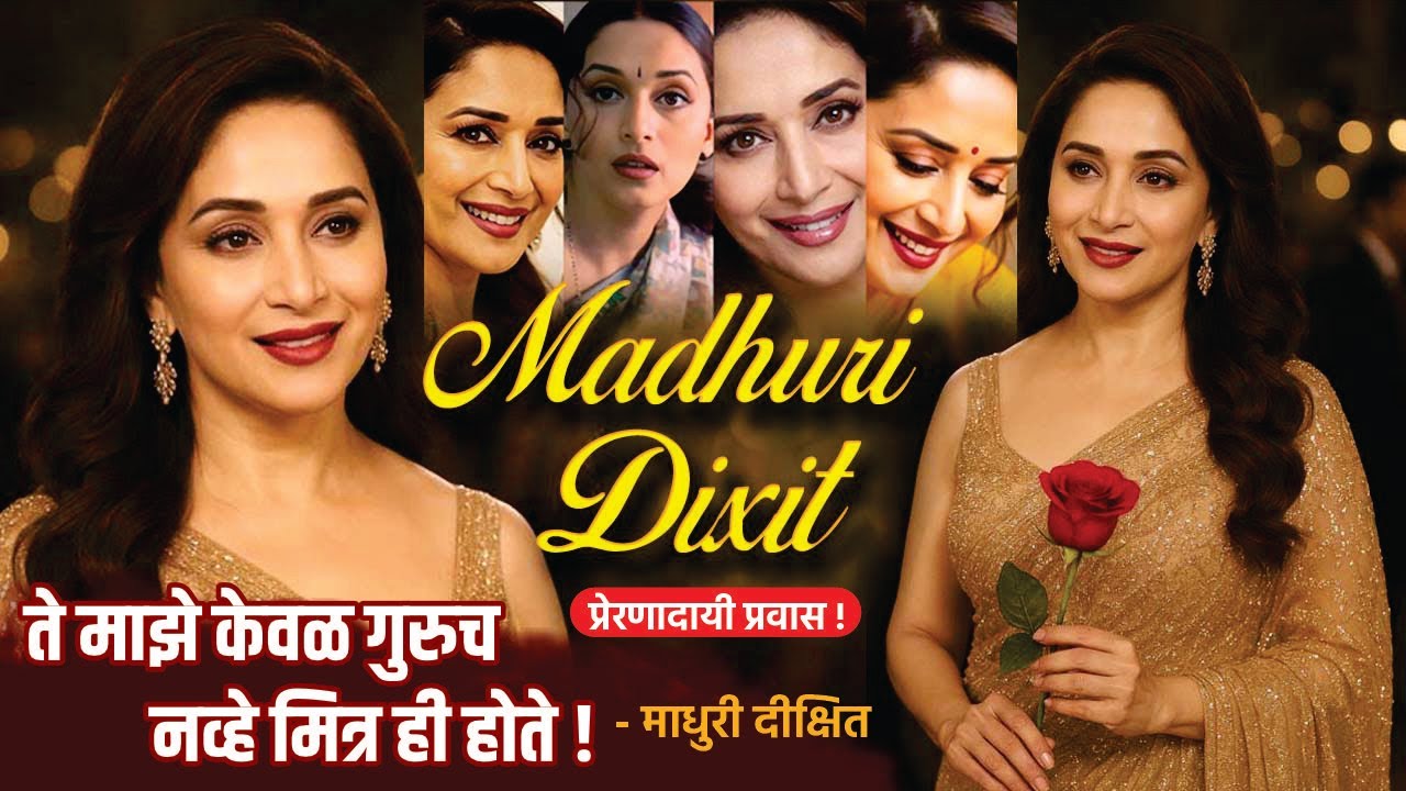 💖ते माझे केवळ गुरुच नव्हे, मित्रही होते! – माधुरी दीक्षित #madhuridixit