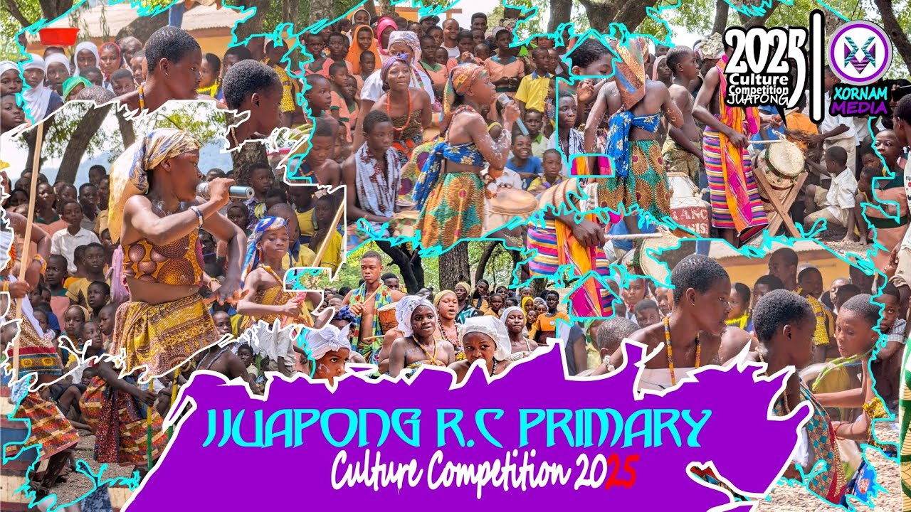 Juapong R.C. Primary Performance At Culture Competition 2025 | Ewe Traditional Dance 
