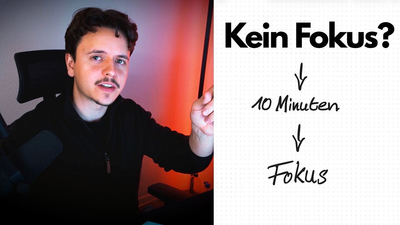 Fokus ist wichtiger als du denkst - hol ihn dir zurück