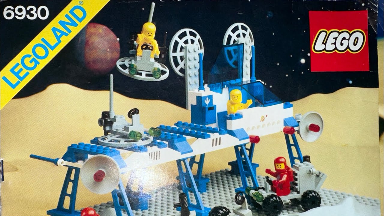 Lego Space – 6930 Supply Station - 1983 – Vintage
