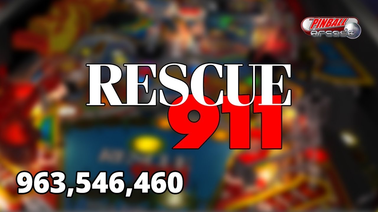 Rescue 911 ::: 963,546,460 ::: The Pinball Arcade (PC Gameplay)