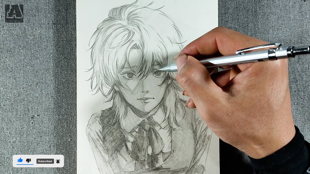 Draw Death Devil from Chainsaw Man ✏️ | My Scribbly Pencil Redraw Tutorial | チェンソーマンの死の悪魔を描こう