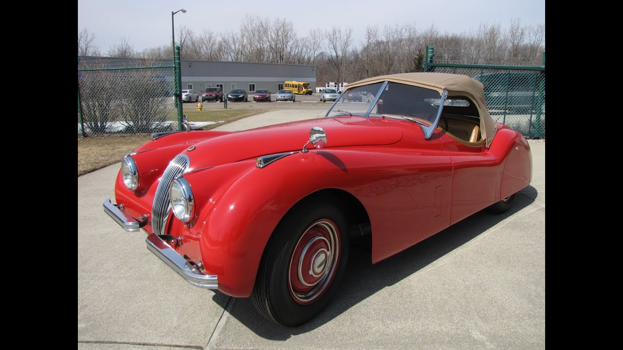 1952 Jaguar 120 OTS roadster for sale auto appraisal Detroit Michigan