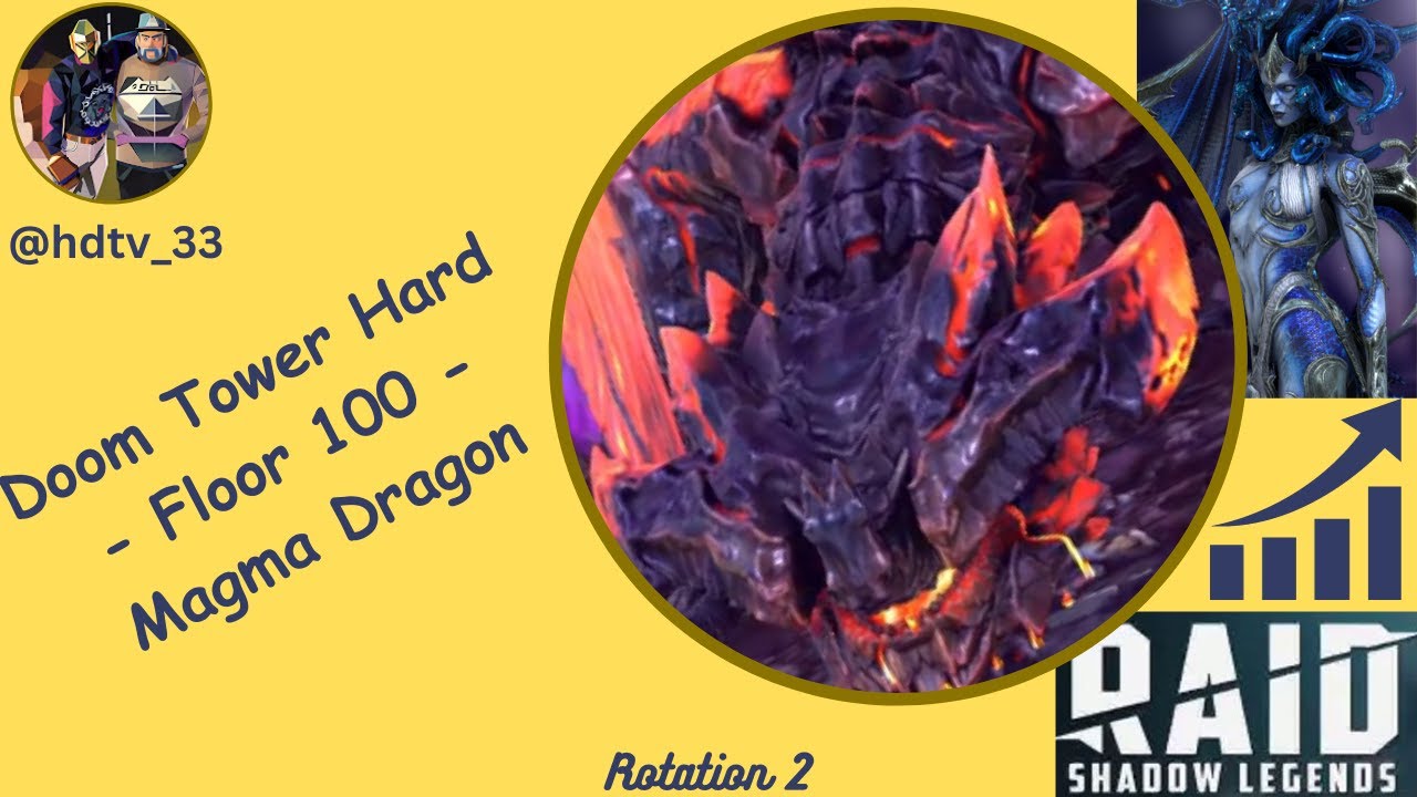 Doom Tower  Hard - Floor 100 - Magma Dragon