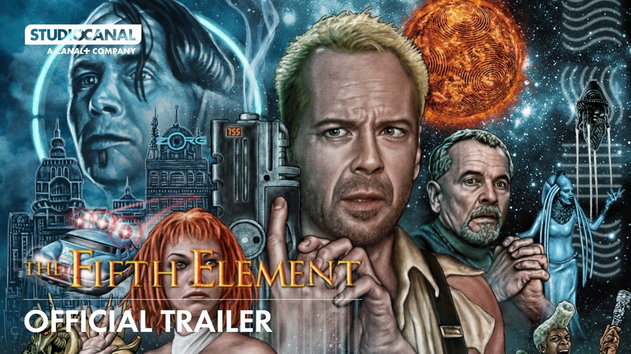 THE FIFTH ELEMENT - Trailer - Starring Bruce Willis, Milla Jovovich, Chris Tucker and Gary Oldman