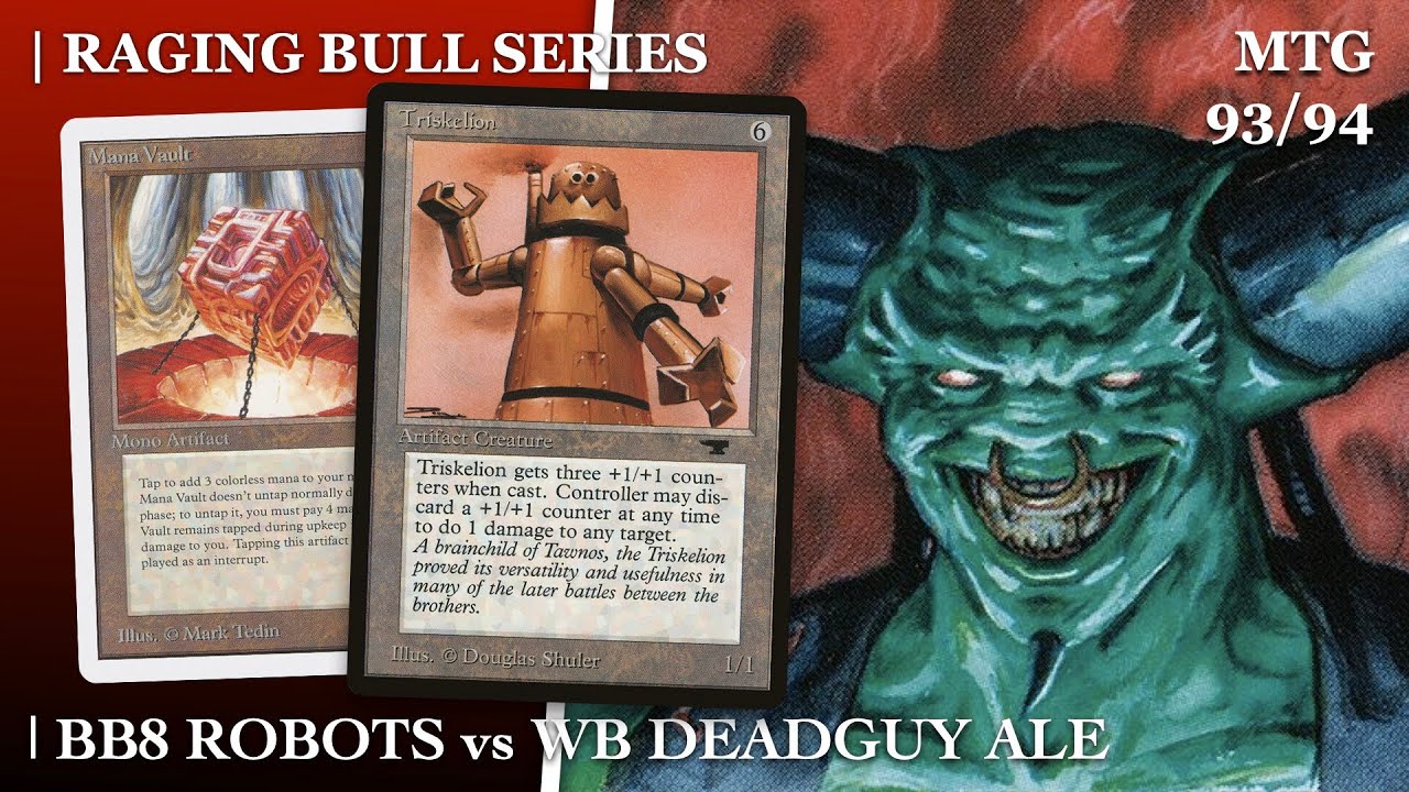 Juzam Djinn (BW) vs Robots (RUb) | Ep5 RBS '22 | Old School Magic the Gathering MTG 93/94 | 556