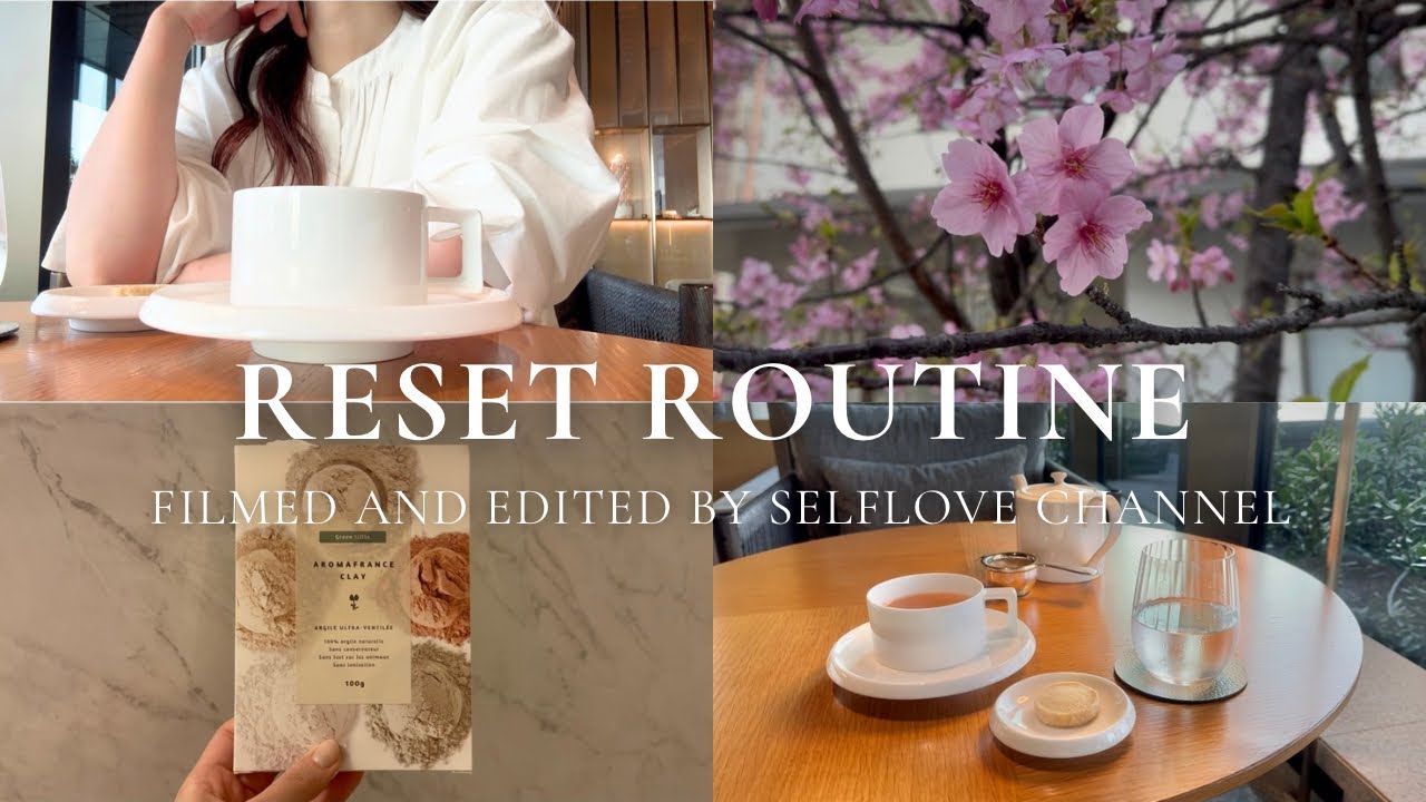 Reset Routine｜心も体もデトックスする日の過ごし方🌿｜休日のリセットルーティン｜運動、リッツカールトン、瞑想、お風呂習慣
