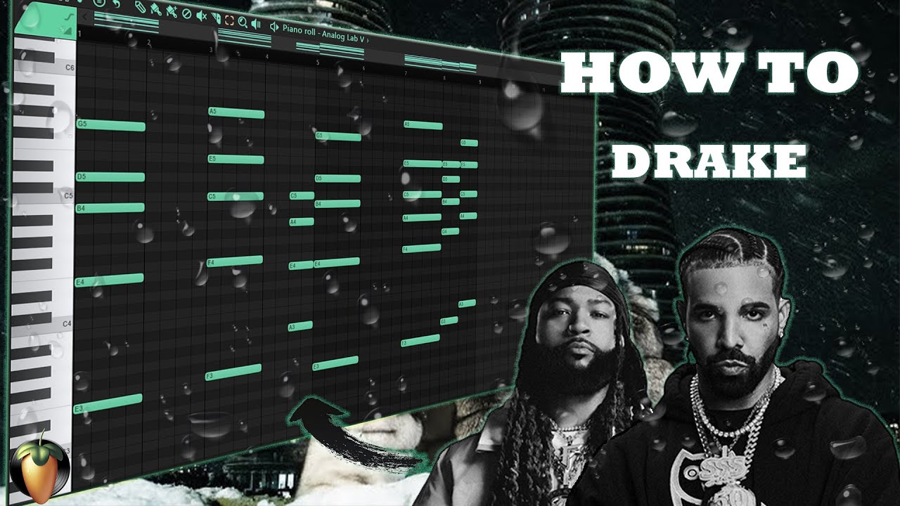 How to make a DRAKE Type Beat | Fl Studio Tutorial