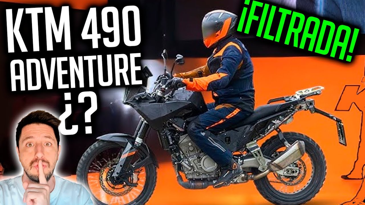 🚨 KTM 490 ADV FILTRADA, una CFMoto 450 