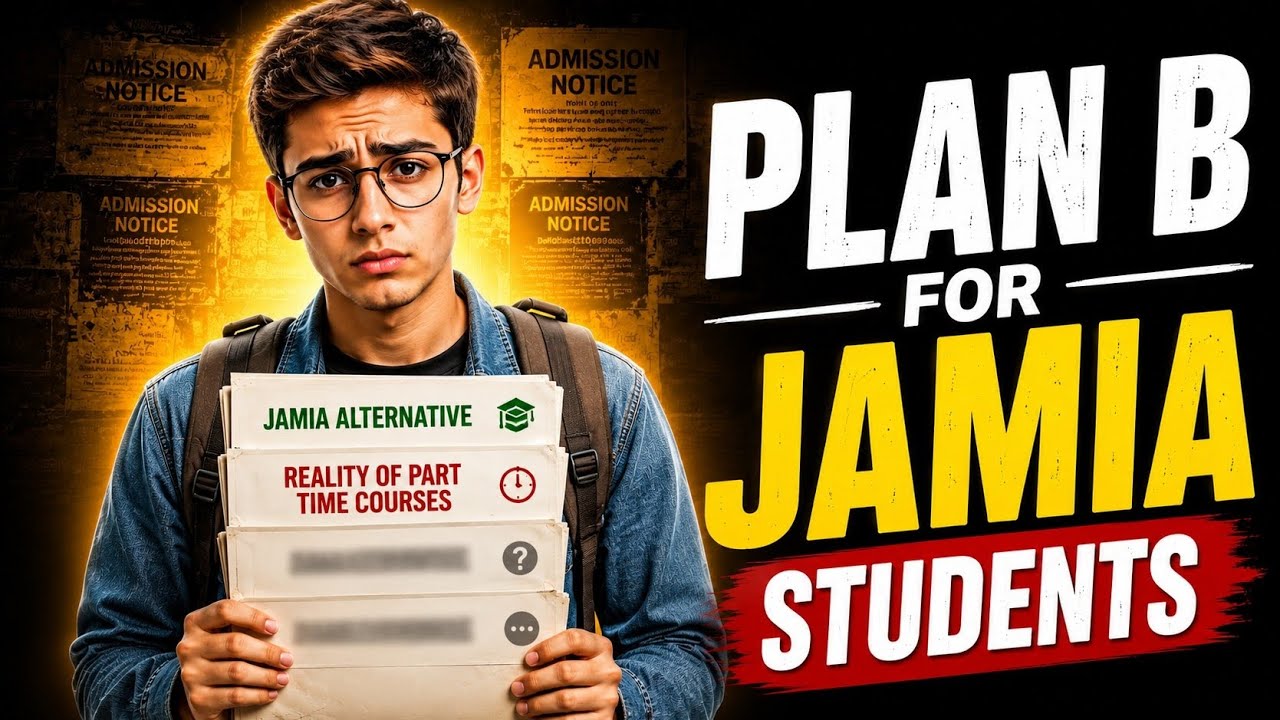 What If You Don&rsquo;t Get Jamia Admission | Best Backup Options After Result | Plan B | Mission Jamia |