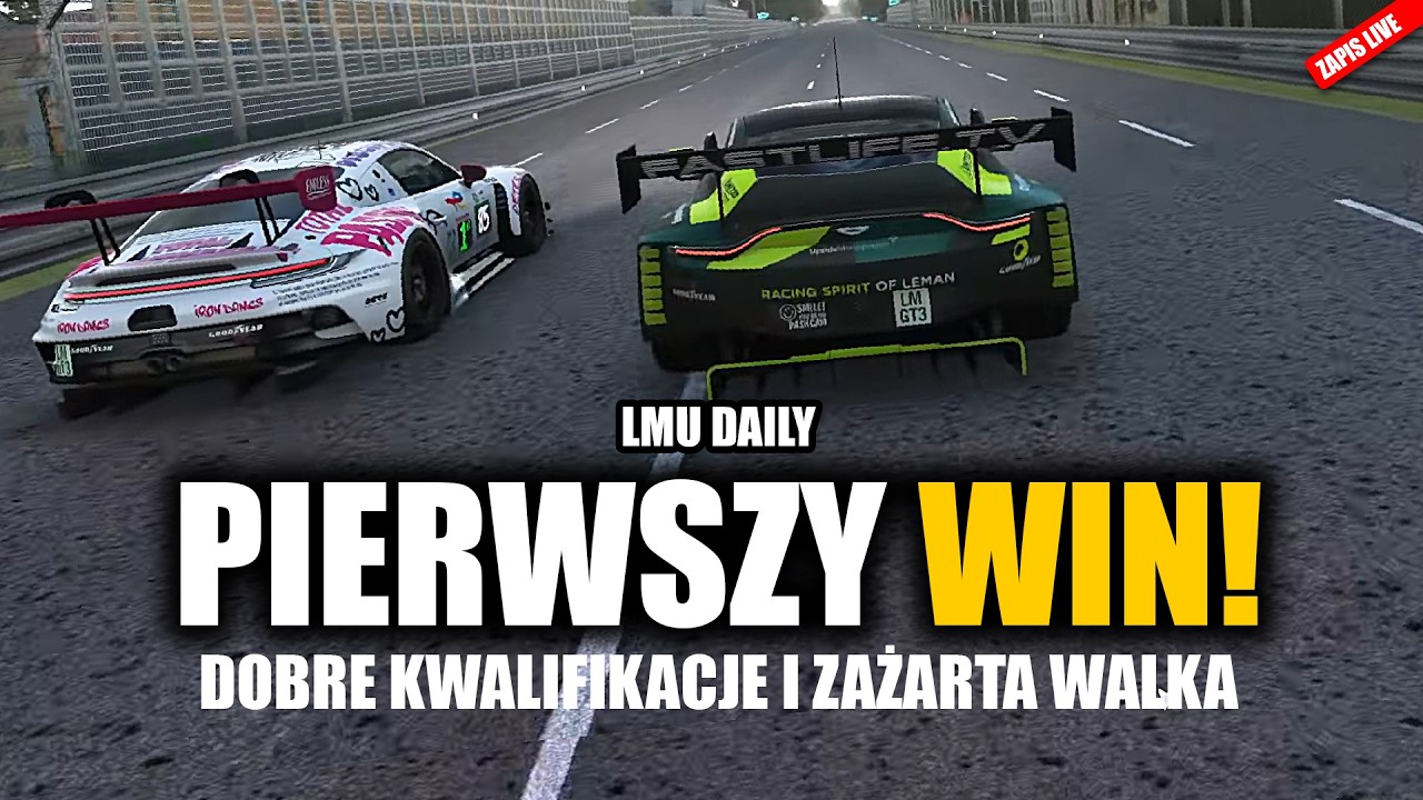 PIERWSZE ZWYCIĘSTWO W LMU DAILY (pełny przejazd) #lemansultimate
