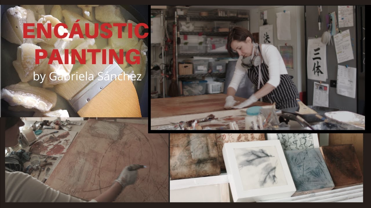 Encaustic Painting / Gabriela Sánchez