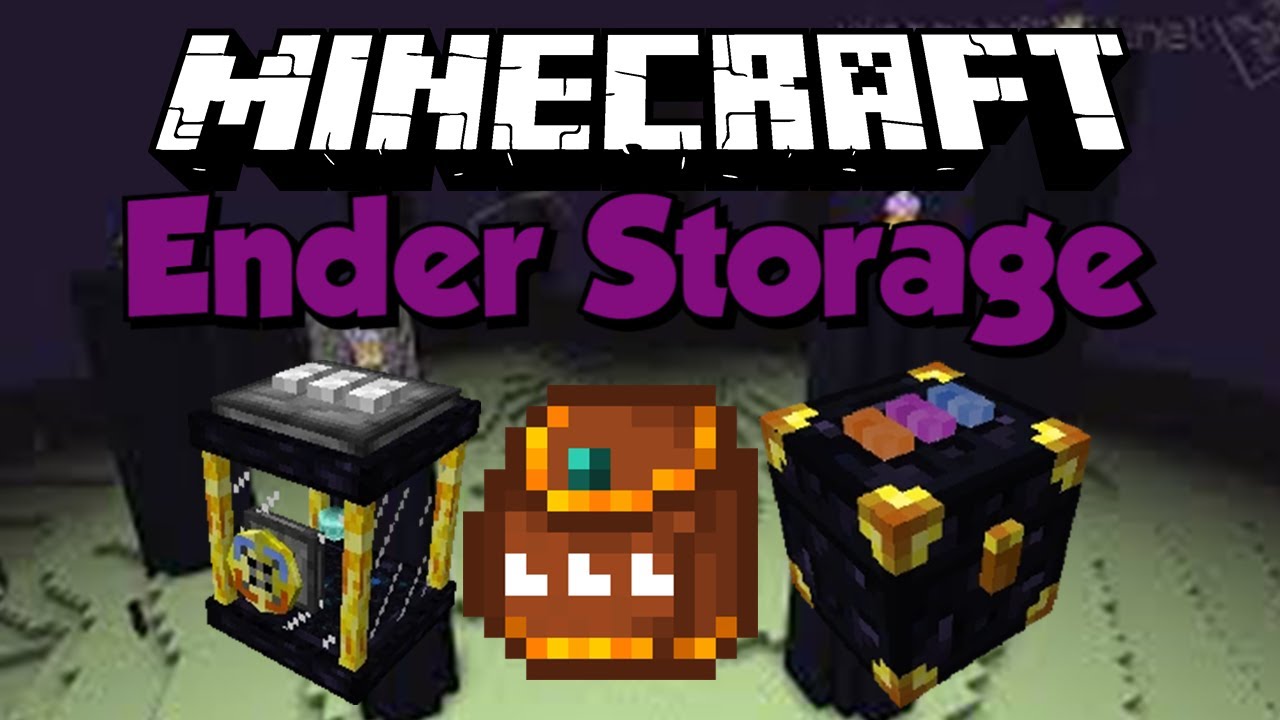 Minecraft | ENDER STORAGE MOD (Storage Chests) | Mod Showcase (1.12.2/1.2.5)