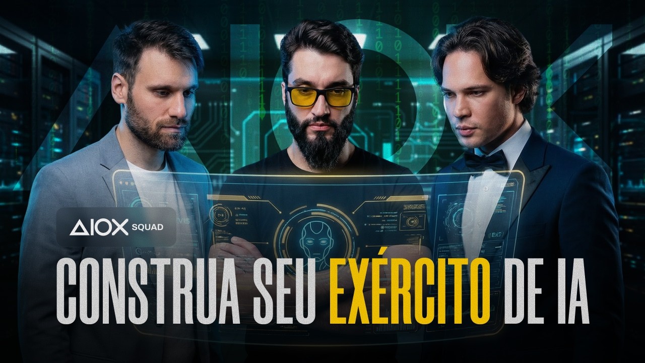 AIOX Squad: Construa seu Exército de IA e Escale seus Lucros em até 10x