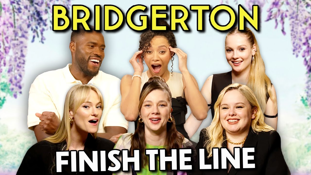 Can the Bridgerton Cast Finish the Bridgerton Lines? | React