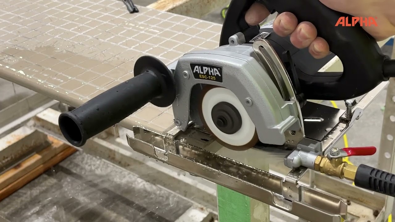 How to Make Anti-slip Grooves and Water Drop on Stair Treads
