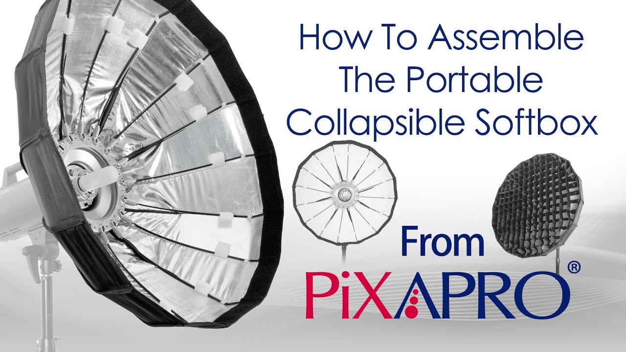 How to set up your PIXAPRO Portable Collapsible Softbox