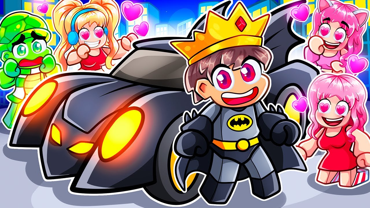 RIZZING GIRLS With The NEW $20,000,000 BATMOBILE In Roblox DRIVING EMPIRE!