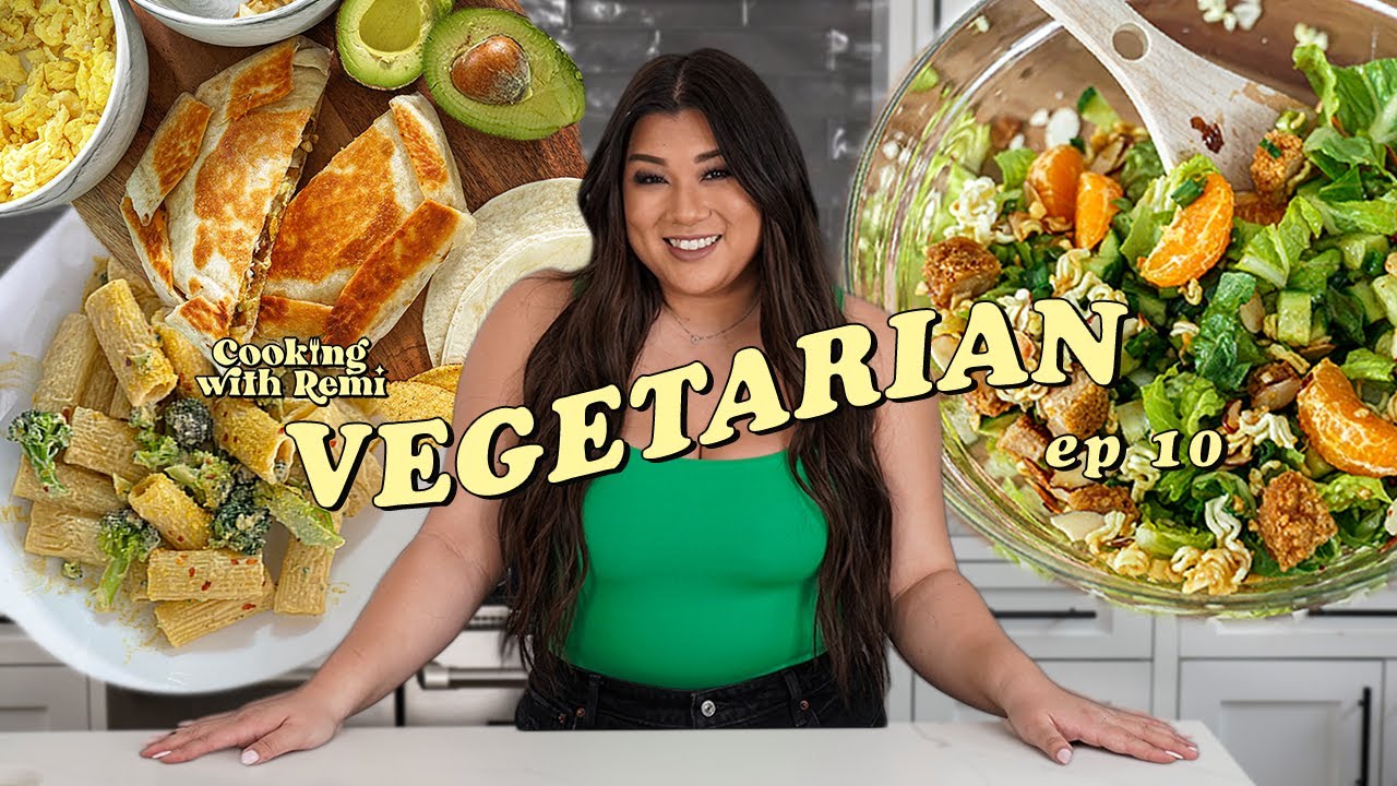 Full Day of Vegetarian Meals - COOKING WITH REMI